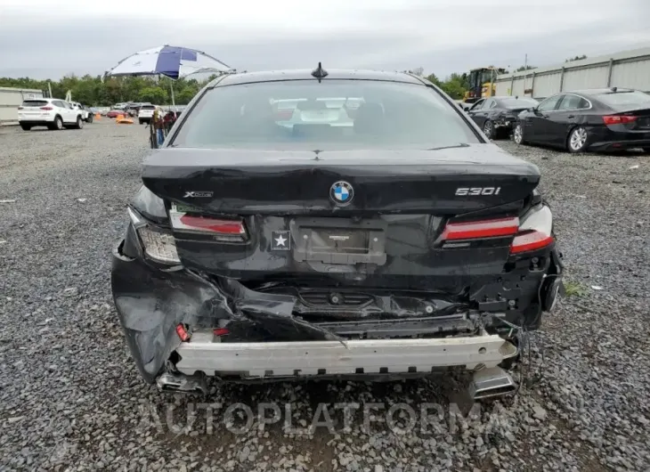 BMW 530 XI 2022 vin WBA13BJ01NWX83353 from auto auction Copart