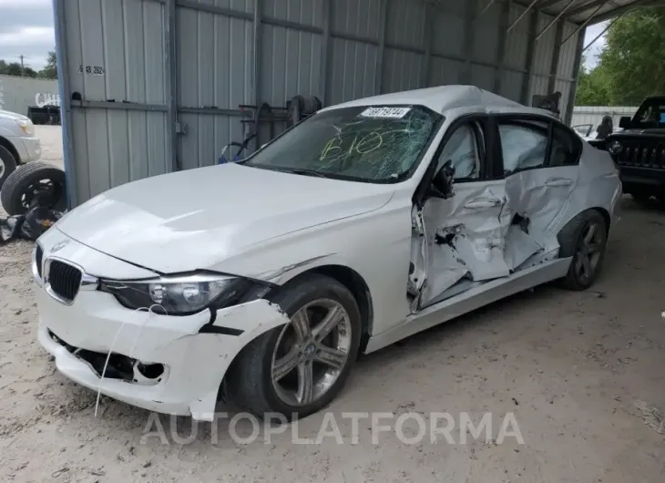 BMW 320 I 2015 vin WBA3B1G59FNT03737 from auto auction Copart