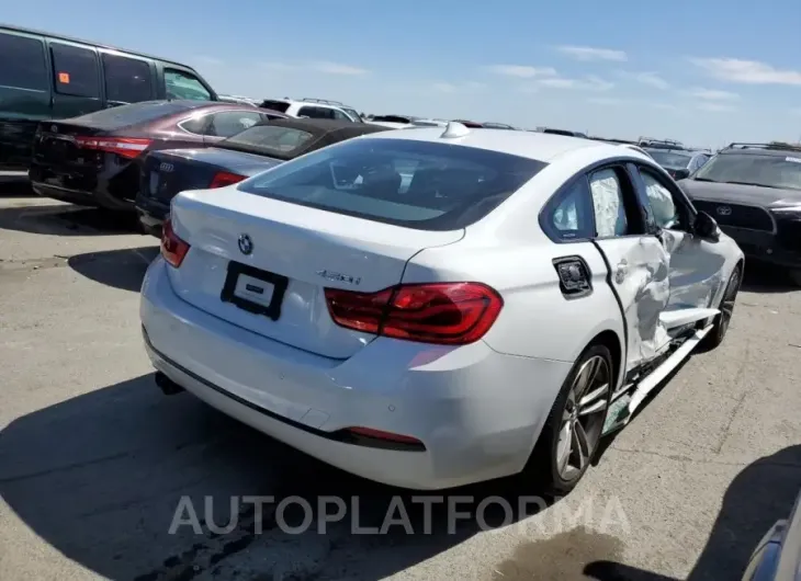 BMW 430I GRAN 2018 vin WBA4J1C50JBM10179 from auto auction Copart