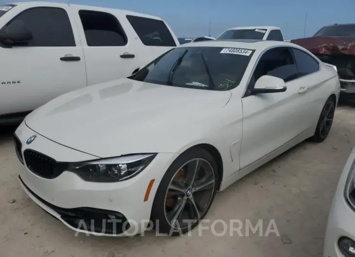 BMW 430I 2020 vin WBA4W3C01LAG91728 from auto auction Copart