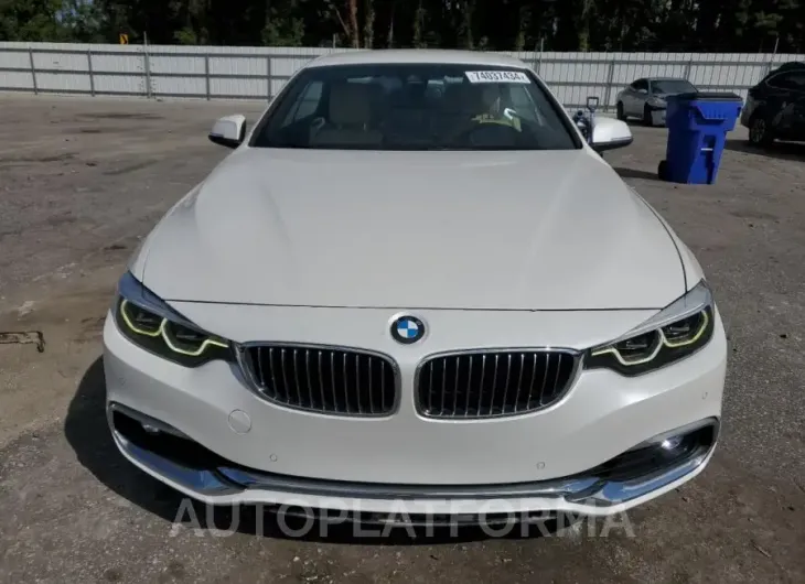 BMW 430I 2020 vin WBA4Z1C08L5N01084 from auto auction Copart