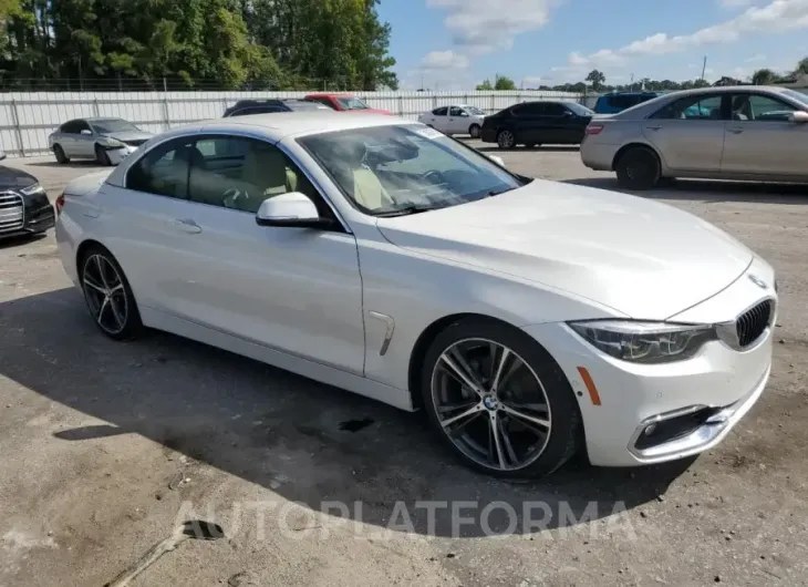 BMW 430I 2020 vin WBA4Z1C08L5N01084 from auto auction Copart