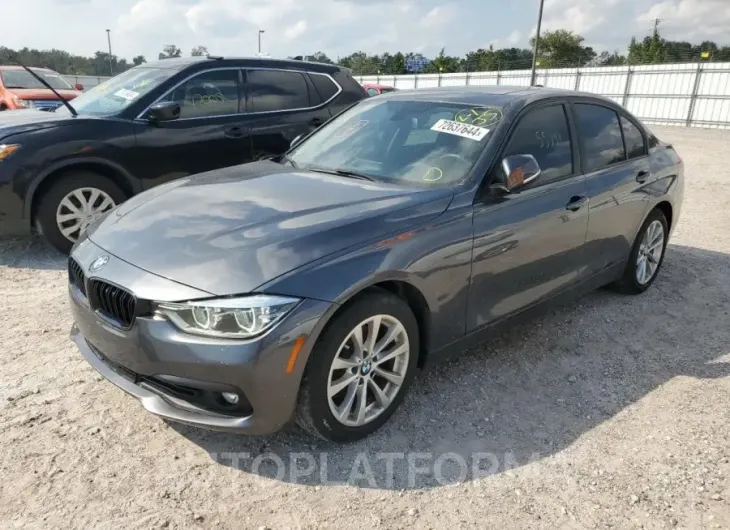 BMW 320 XI 2018 vin WBA8A3C58JA489443 from auto auction Copart