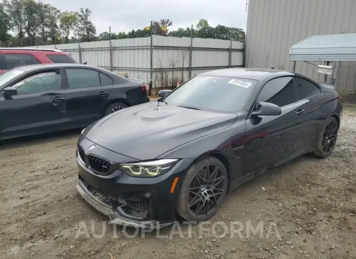 BMW M4 2019 vin WBS4Y9C56KAG67301 from auto auction Copart