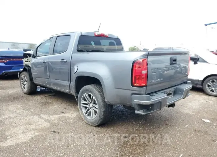 CHEVROLET COLORADO 2021 vin 1GCGSBEN9M1131775 from auto auction Copart