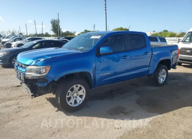 CHEVROLET COLORADO L 2021 vin 1GCGSCEN4M1141362 from auto auction Copart