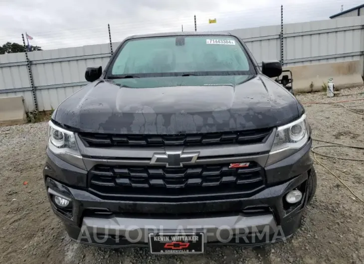 CHEVROLET COLORADO Z 2021 vin 1GCGSDEN6M1221137 from auto auction Copart