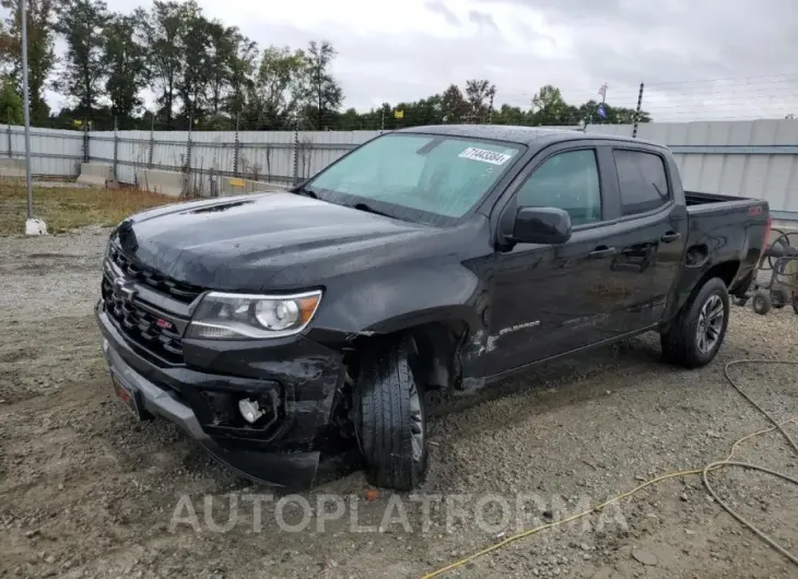 CHEVROLET COLORADO Z 2021 vin 1GCGSDEN6M1221137 from auto auction Copart