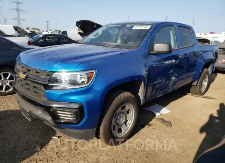 CHEVROLET COLORADO 2022 vin 1GCGTBEN6N1324917 from auto auction Copart