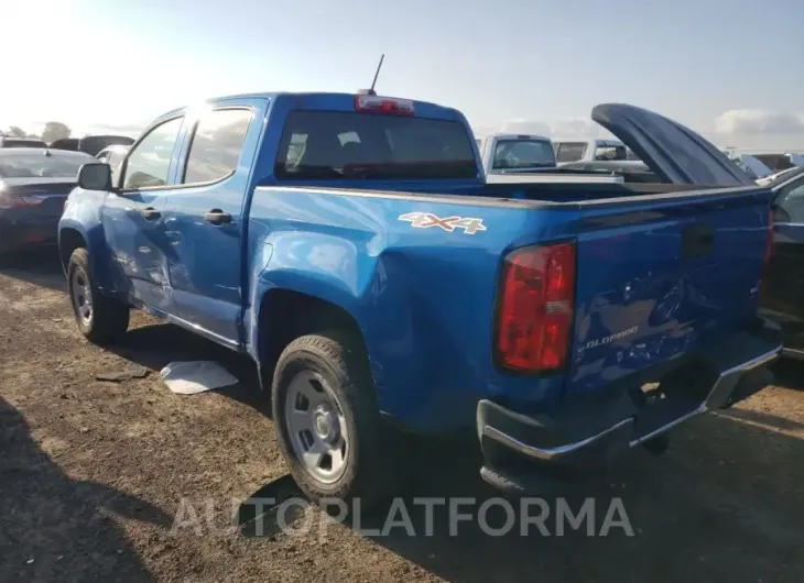 CHEVROLET COLORADO 2022 vin 1GCGTBEN6N1324917 from auto auction Copart