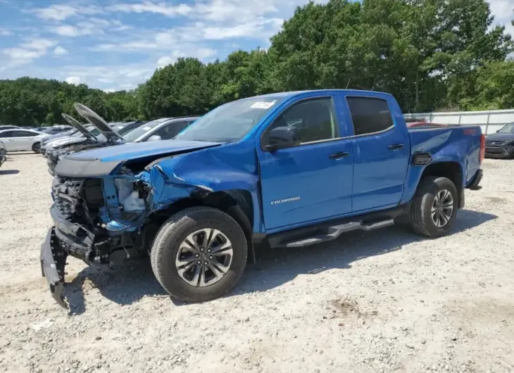 CHEVROLET COLORADO Z 2021 vin 1GCGTDEN3M1215633 from auto auction Copart