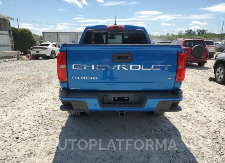 CHEVROLET COLORADO Z 2021 vin 1GCGTDEN3M1215633 from auto auction Copart