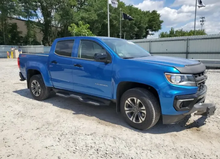 CHEVROLET COLORADO Z 2021 vin 1GCGTDEN3M1215633 from auto auction Copart