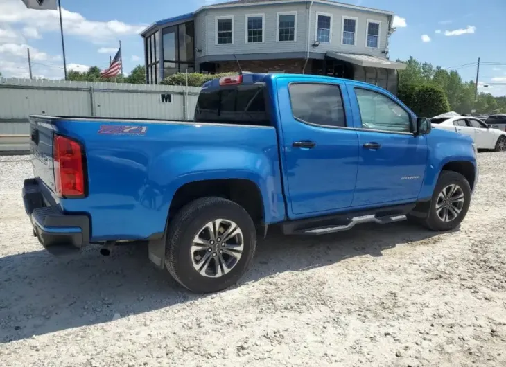 CHEVROLET COLORADO Z 2021 vin 1GCGTDEN3M1215633 from auto auction Copart