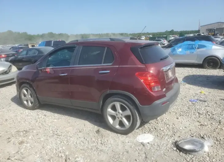 CHEVROLET TRAX LTZ 2016 vin 3GNCJMSB2GL133198 from auto auction Copart