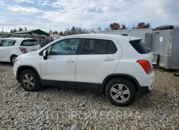 CHEVROLET TRAX LS 2018 vin 3GNCJNSB7JL296345 from auto auction Copart