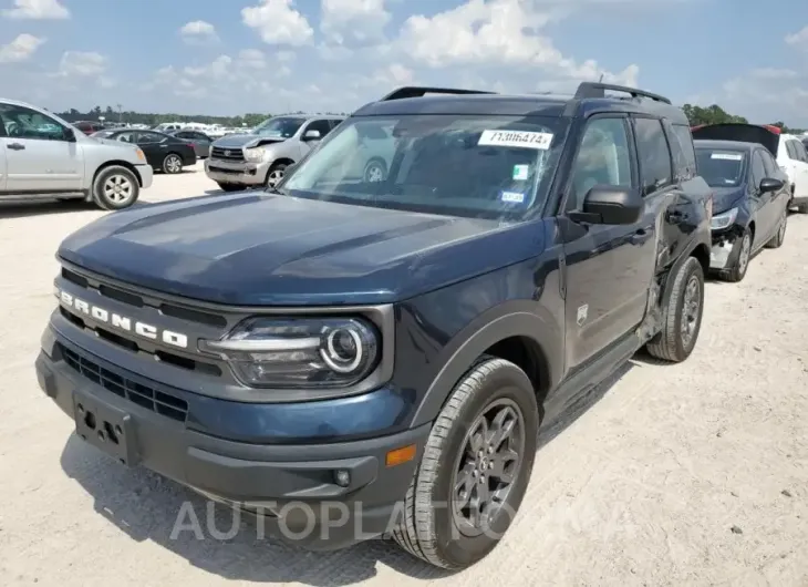 FORD BRONCO SPO 2021 vin 3FMCR9B60MRA84279 from auto auction Copart