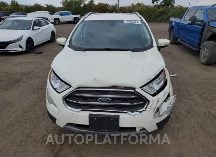 FORD ECOSPORT T 2020 vin MAJ6S3KL1LC382786 from auto auction Copart