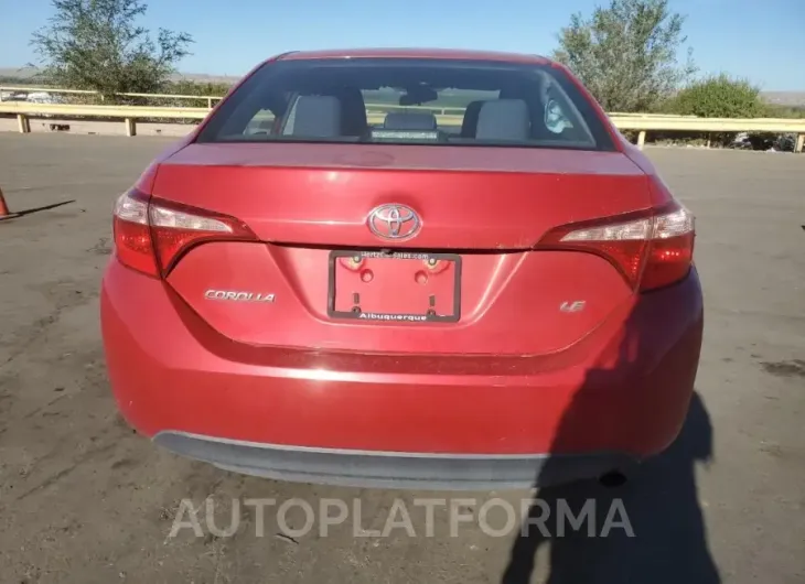 TOYOTA COROLLA L 2018 vin 2T1BURHE2JC035423 from auto auction Copart