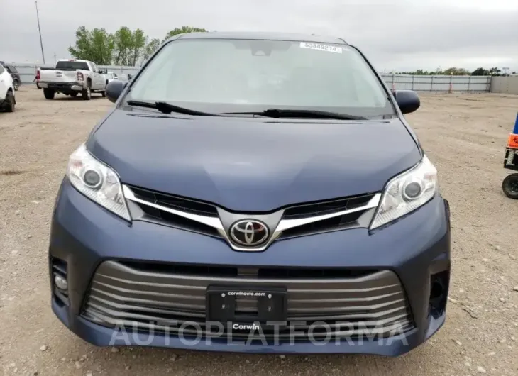 TOYOTA SIENNA XLE 2018 vin 5TDDZ3DC9JS194720 from auto auction Copart