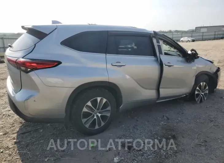 TOYOTA HIGHLANDER 2021 vin 5TDHZRBH1MS075096 from auto auction Copart