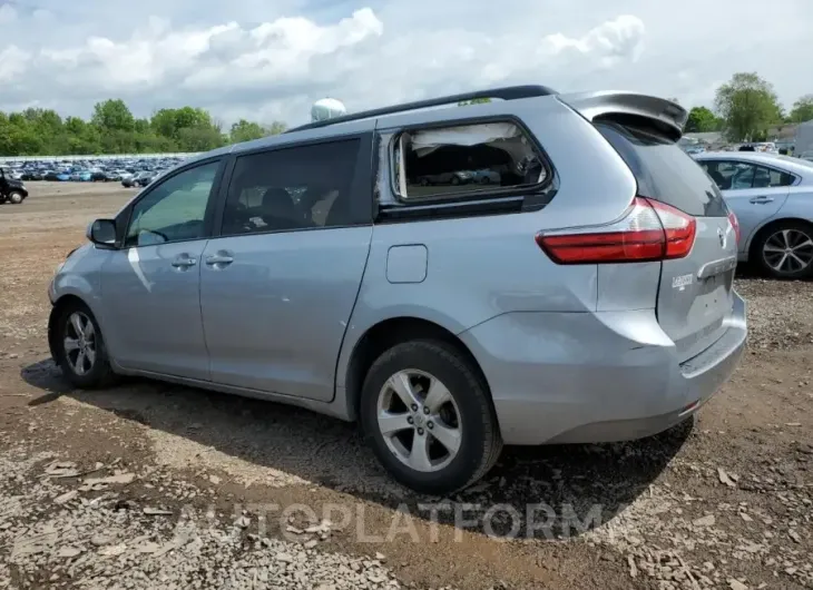 TOYOTA SIENNA LE 2015 vin 5TDKK3DC9FS643249 from auto auction Copart