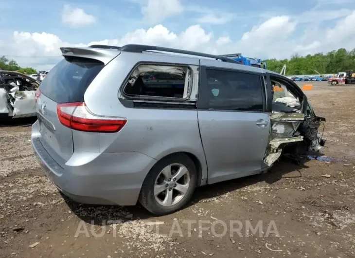 TOYOTA SIENNA LE 2015 vin 5TDKK3DC9FS643249 from auto auction Copart