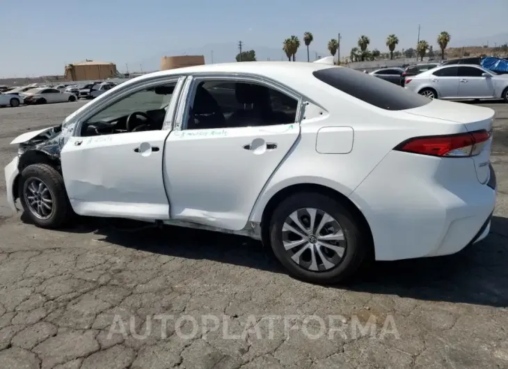 TOYOTA COROLLA LE 2022 vin JTDEAMDE6N3011963 from auto auction Copart