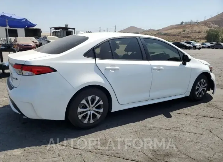 TOYOTA COROLLA LE 2022 vin JTDEAMDE6N3011963 from auto auction Copart