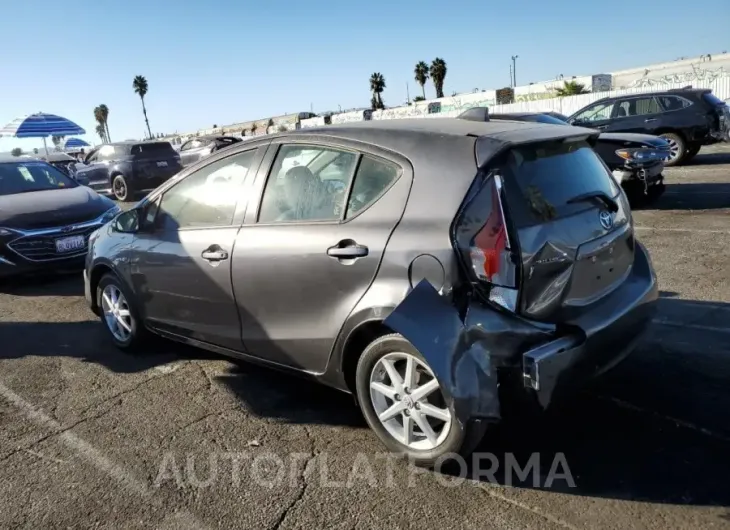 TOYOTA Prius c 2015 vin JTDKDTB30F1100060 from auto auction Copart