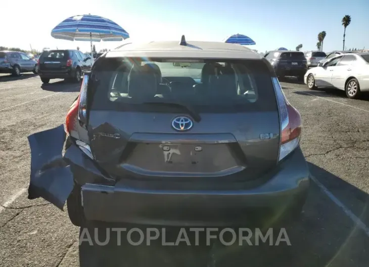 TOYOTA Prius c 2015 vin JTDKDTB30F1100060 from auto auction Copart