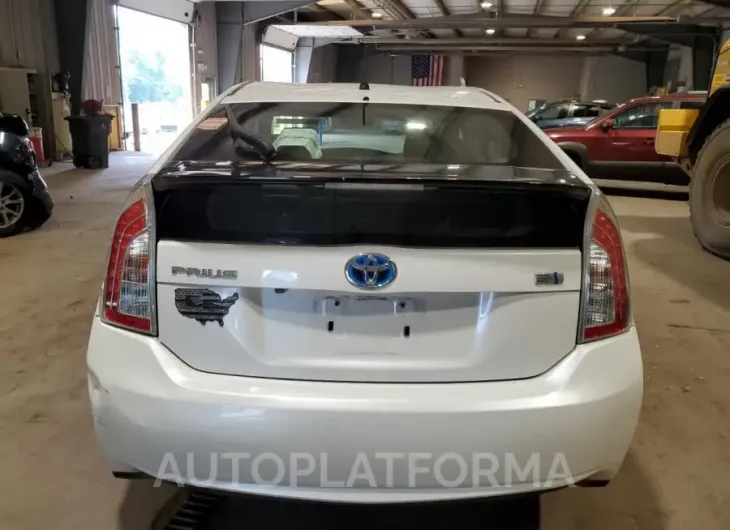 TOYOTA PRIUS 2015 vin JTDKN3DU8F0399287 from auto auction Copart