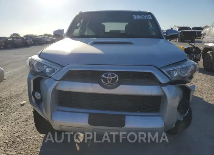 TOYOTA 4RUNNER SR 2018 vin JTEBU5JR9J5567024 from auto auction Copart