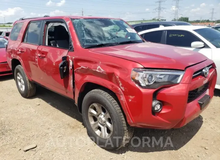 TOYOTA 4RUNNER SR 2023 vin JTEEU5JR3P5302525 from auto auction Copart