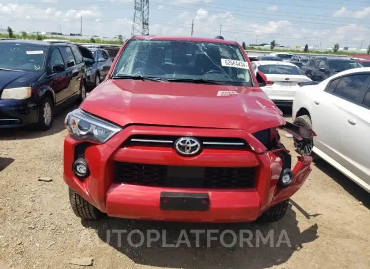 TOYOTA 4RUNNER SR 2023 vin JTEEU5JR3P5302525 from auto auction Copart