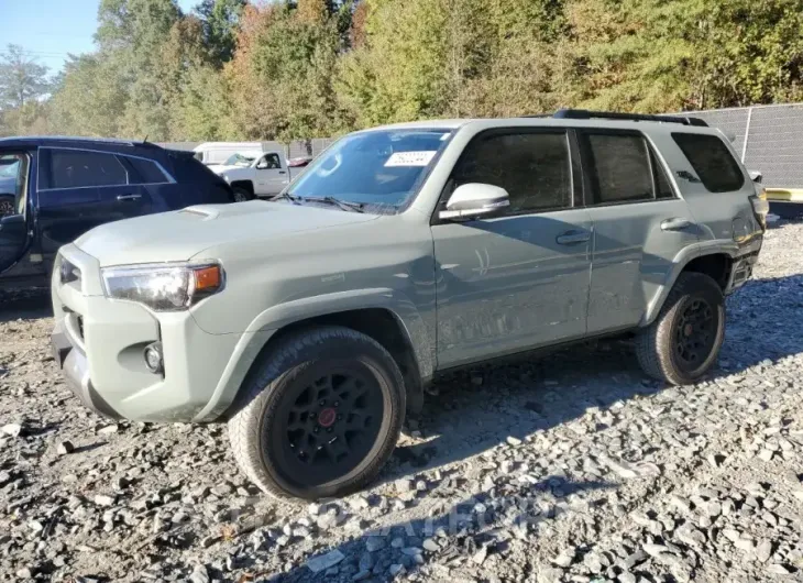 TOYOTA 4RUNNER SR 2022 vin JTERU5JR2N6032051 from auto auction Copart