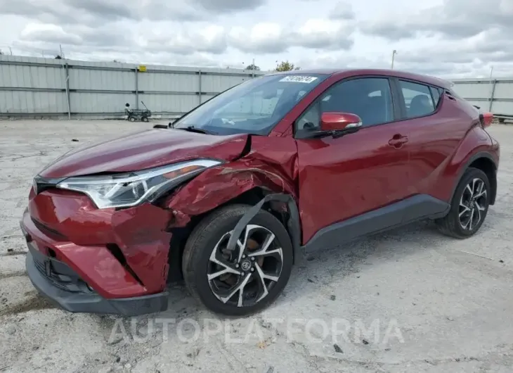 TOYOTA C-HR XLE 2018 vin NMTKHMBX9JR011336 from auto auction Copart