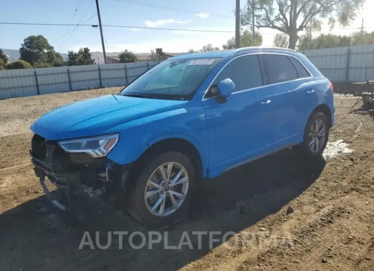 AUDI Q3 PREMIUM 2023 vin WA1DECF30P1106162 from auto auction Copart