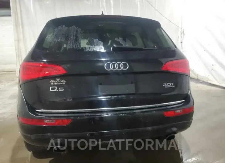 AUDI Q5 PREMIUM 2016 vin WA1L2AFP1GA023562 from auto auction Copart