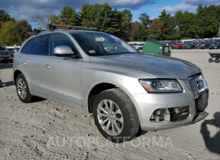 AUDI Q5 PREMIUM 2016 vin WA1L2AFP6GA140926 from auto auction Copart