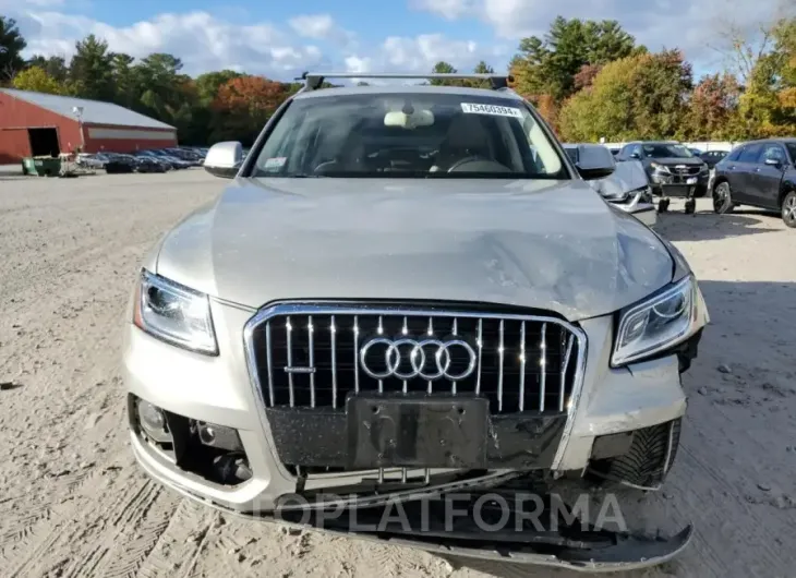 AUDI Q5 PREMIUM 2016 vin WA1L2AFP6GA140926 from auto auction Copart