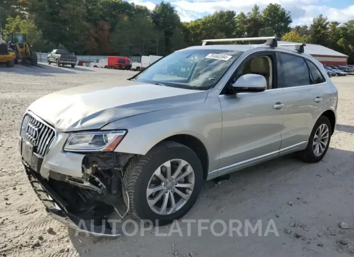 AUDI Q5 PREMIUM 2016 vin WA1L2AFP6GA140926 from auto auction Copart