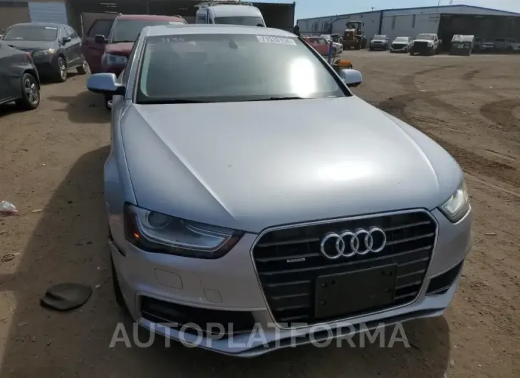 AUDI A4 PREMIUM 2015 vin WAUBFAFL5FN046124 from auto auction Copart