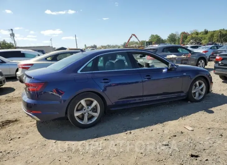 AUDI A4 PREMIUM 2019 vin WAUDNAF49KA035293 from auto auction Copart