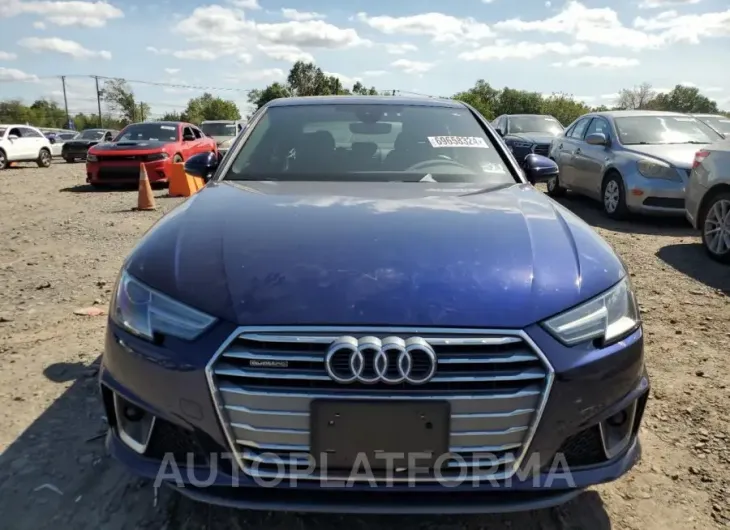 AUDI A4 PREMIUM 2019 vin WAUDNAF49KA035293 from auto auction Copart