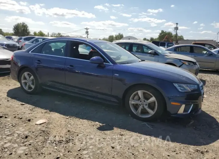 AUDI A4 PREMIUM 2019 vin WAUDNAF49KA035293 from auto auction Copart