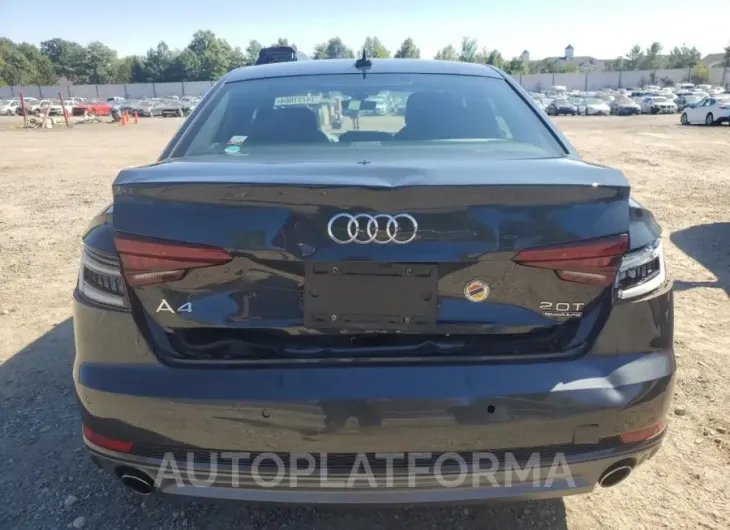 AUDI A4 PREMIUM 2018 vin WAUENAF45JA190216 from auto auction Copart