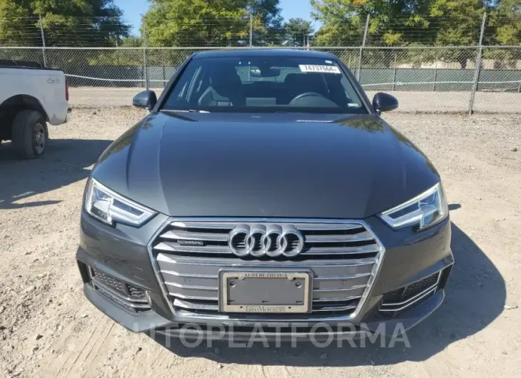 AUDI A4 PREMIUM 2018 vin WAUENAF45JA190216 from auto auction Copart