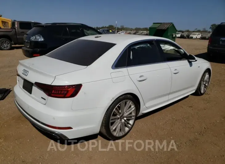 AUDI A4 PREMIUM 2019 vin WAUENAF45KA053360 from auto auction Copart