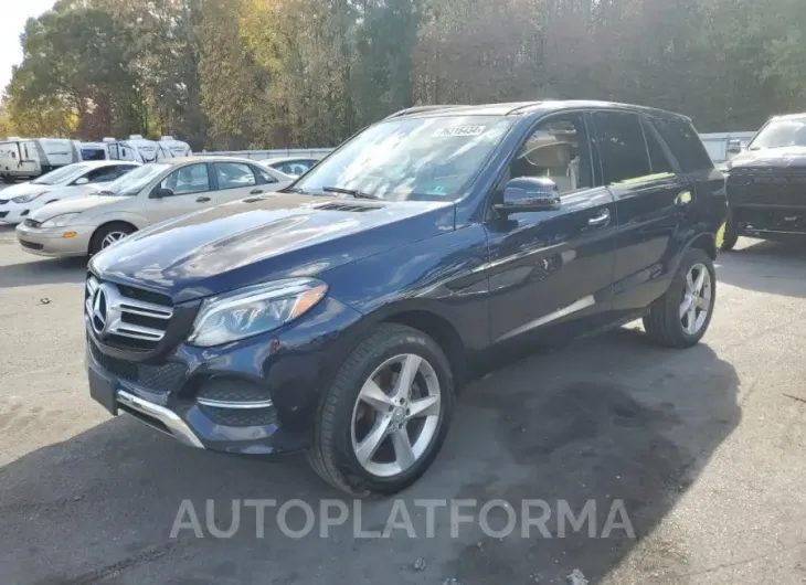 MERCEDES-BENZ GLE 350 4M 2016 vin 4JGDA5HBXGA806090 from auto auction Copart